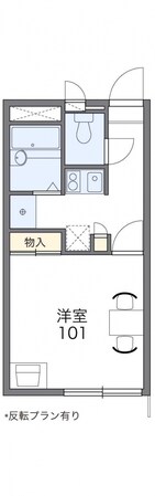 レオパレスサニーハイツの物件間取画像